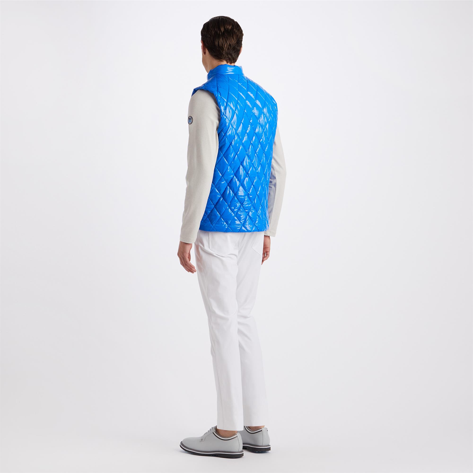 G/FORE Wool Lined Mens Puffer Vest Racer